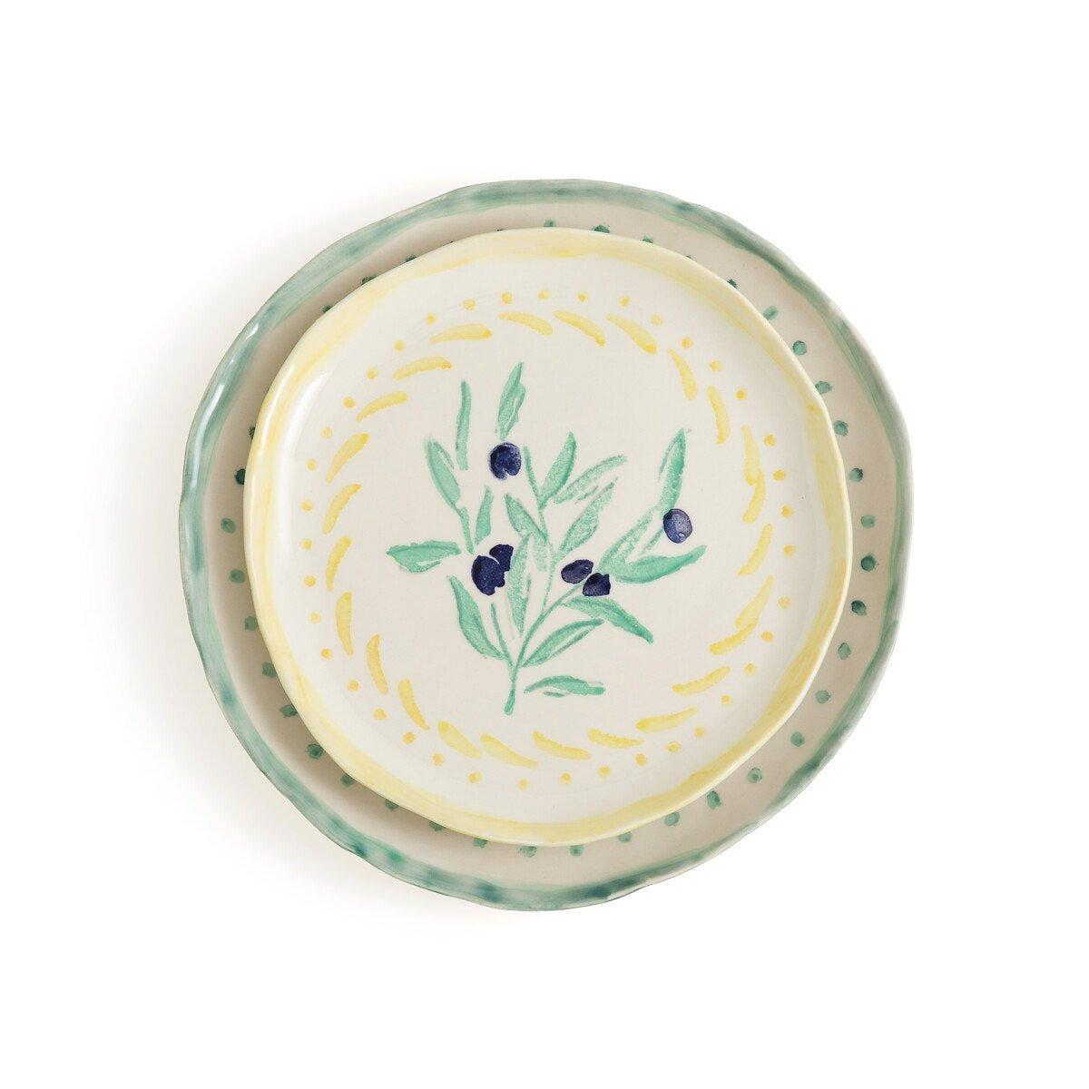 La Redoute Intérieurs 4er-Set Dessertteller Capria  