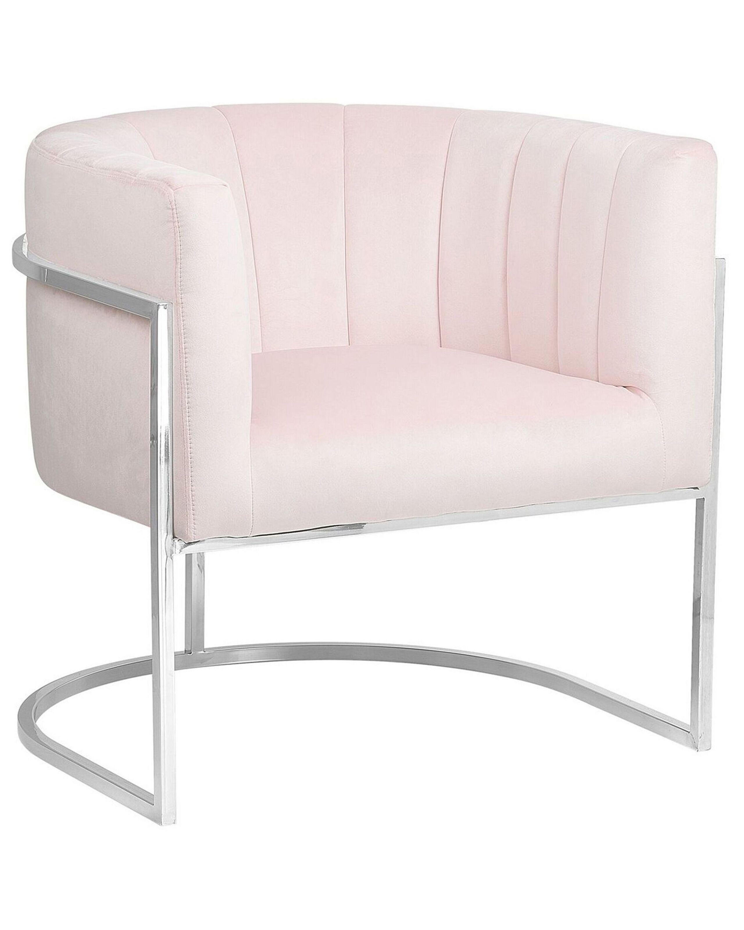 Image of Sessel aus Samtstoff Glamourös LARVIK Sessel aus Samtstoff Glamourös LARVIK