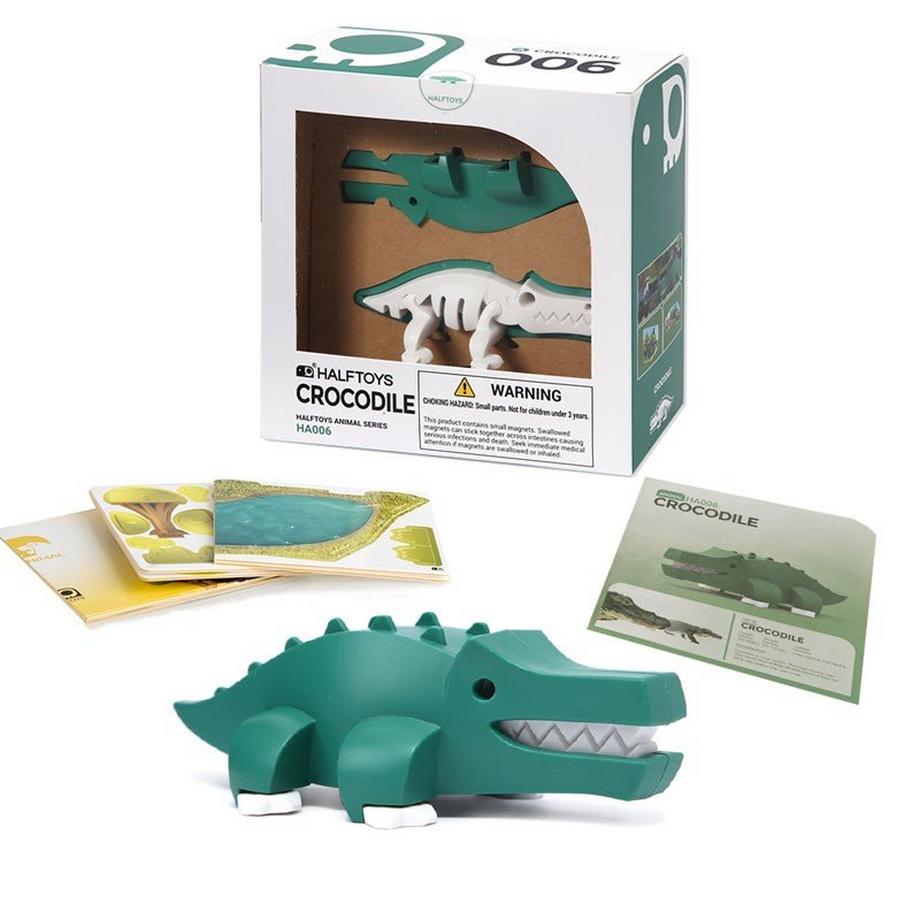 Halftoys  Animal World - Crocodile version 