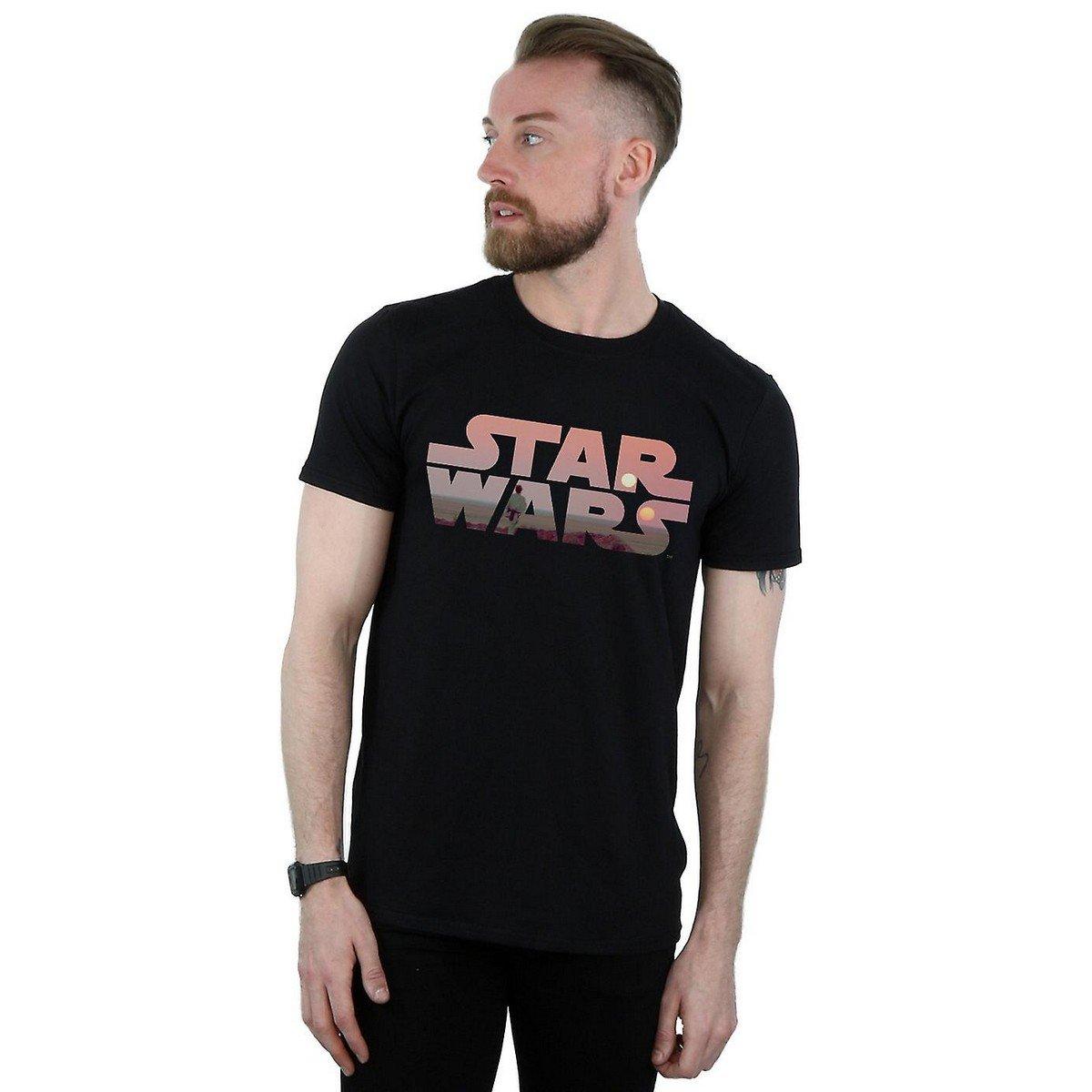 Image of Tatooine Tshirt Herren Schwarz L