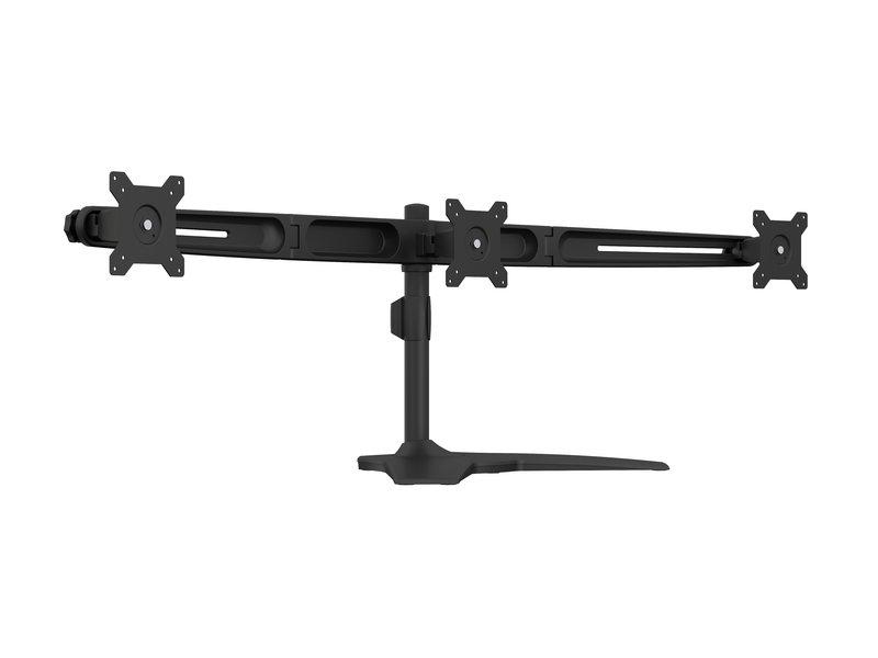 Multibrackets  4999 Flachbildschirm-Tischhalterung 61 cm (24 Zoll) Freistehend Schwarz 