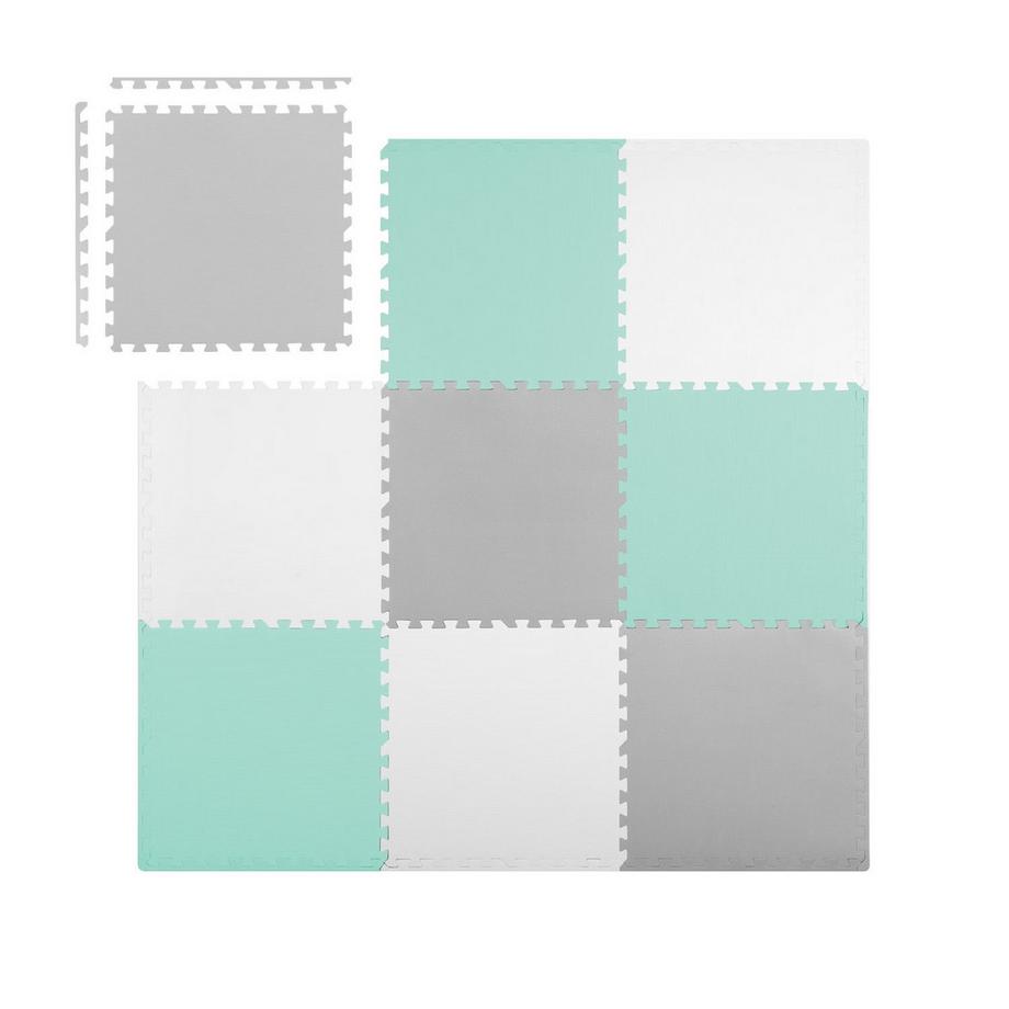 B2X Schaumstoff-Puzzlematte, 9-teilig  