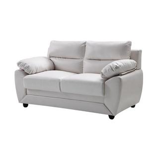 Vente-unique Sofa 2Sitzer Kunstleder MANOA  