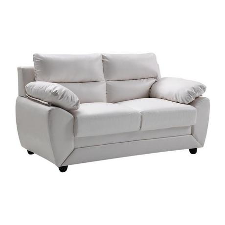 Vente-unique Sofa 2Sitzer Kunstleder MANOA  