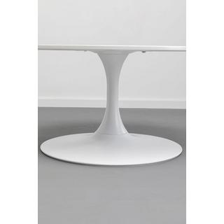 KARE Design Table basse Schickeria blanc rond 80  