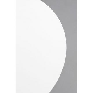 KARE Design Table basse Schickeria blanc rond 80  
