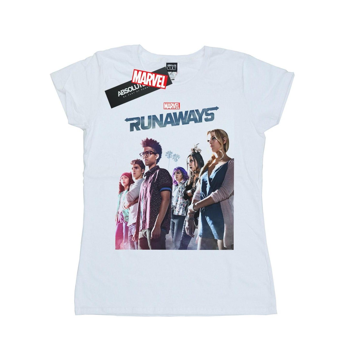 Image of Runaways Misty Poster Tshirt Damen Weiss S