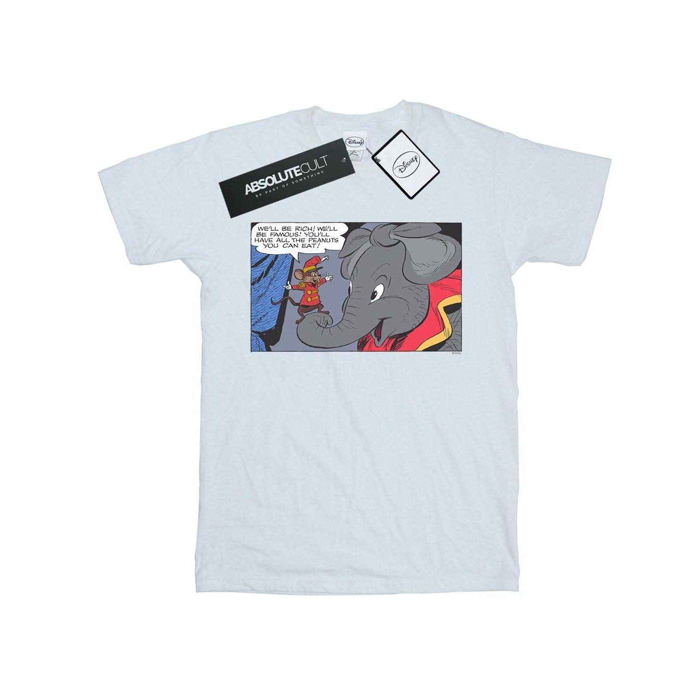 Image of Dumbo Rich And Famous Tshirt Unisex Weiss 140/146