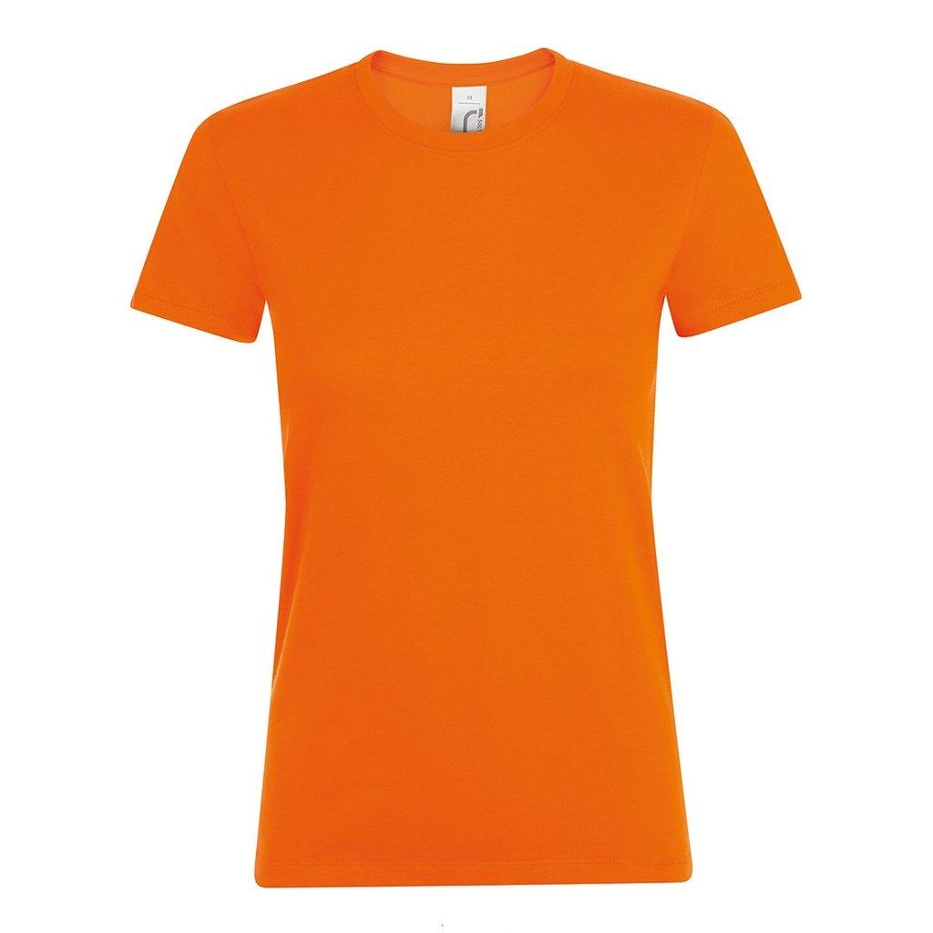 Image of Regent Kurzarm Tshirt Damen Orange 3XL