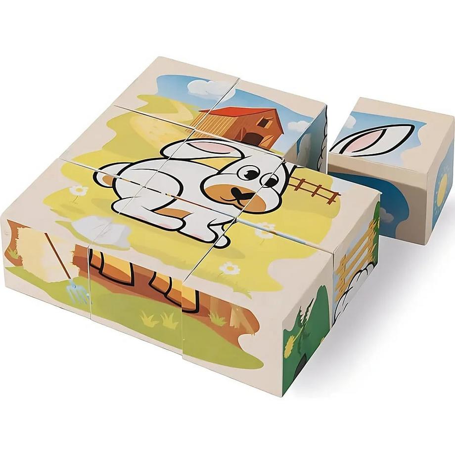 Eichhorn  Puzzle Bilderwürfel Bauernhof (9Teile) 