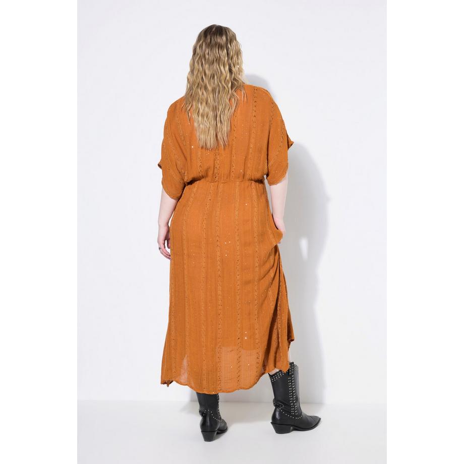 Studio Untold Robe Maxi Coupe Évasée Paillettes  