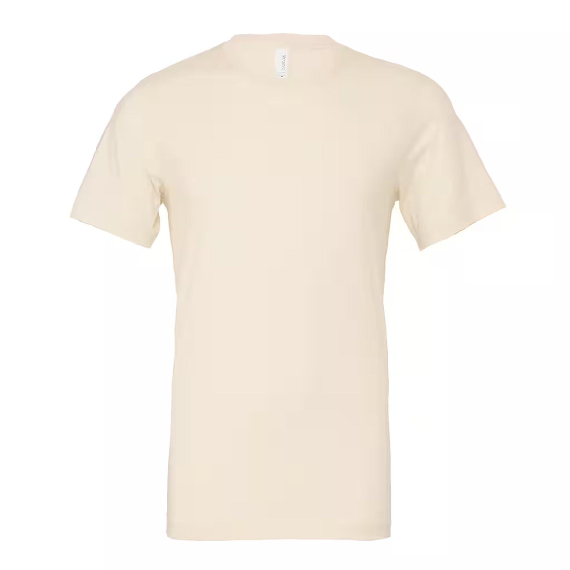 Image of Erwachsene Rundhalsausschnitt Tshirt Damen Beige S