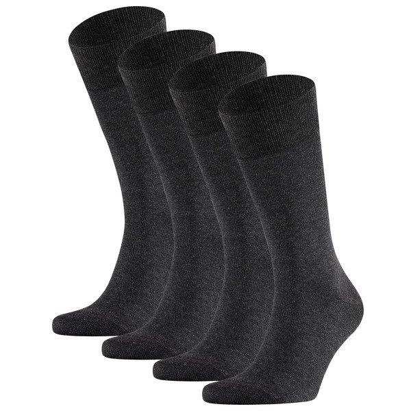 Image of Socken 4er Pack-falke Happy Dp So Herren Taubengrau 43-46