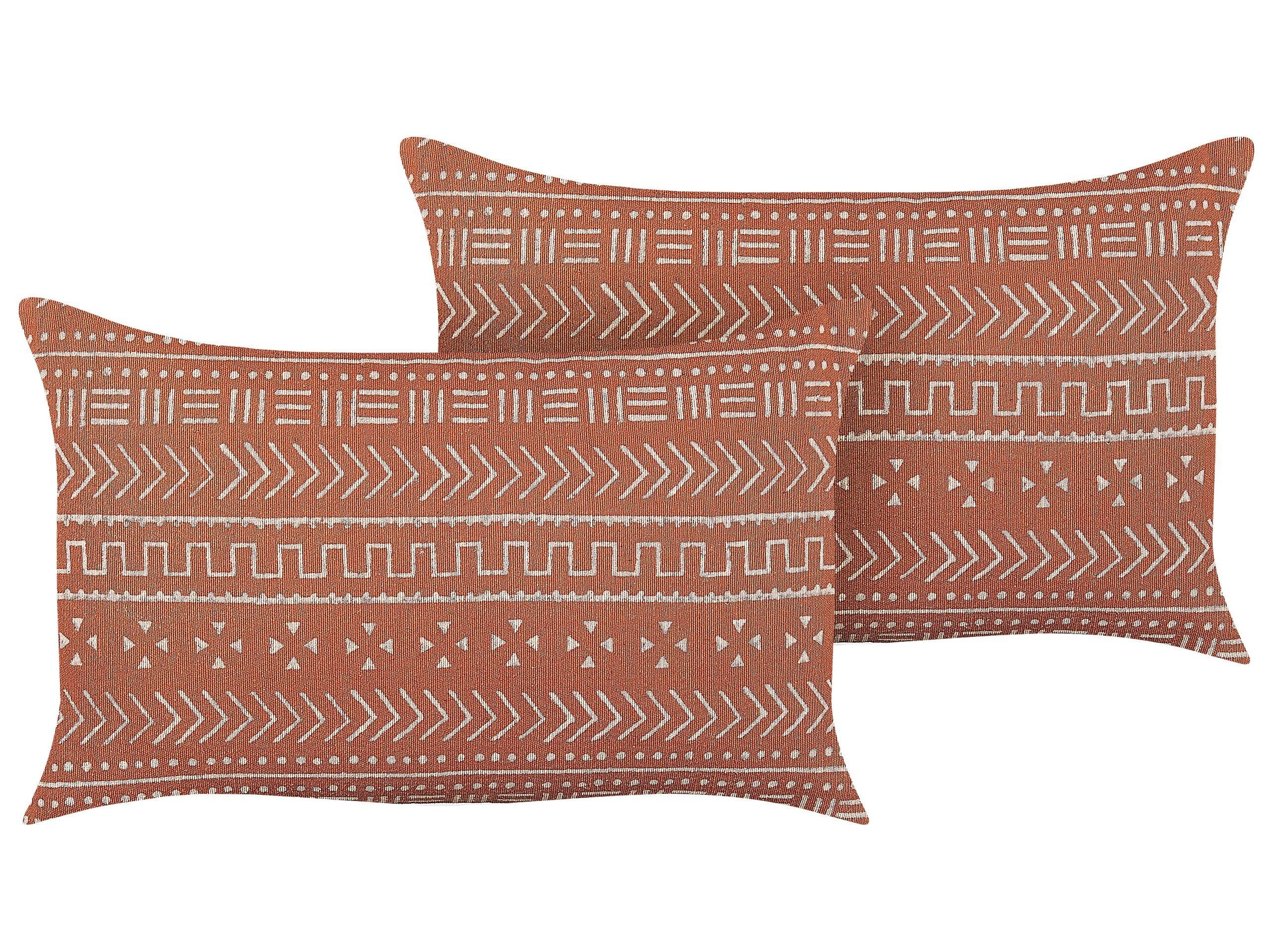 Image of Kissen 2er Set aus Baumwolle Boho ORLAYA Kissen 2er Set aus Baumwolle Boho ORLAYA