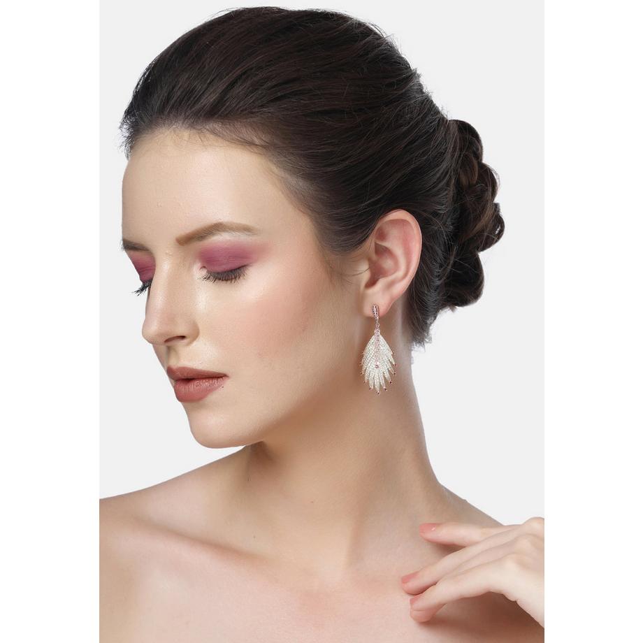 AVANT-GARDE PARIS  Diva Blätter-Hängeohrringe 