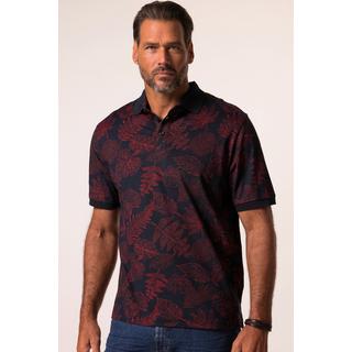 JP1880  Poloshirt, Halbarm, Allover-Print, Polokragen 