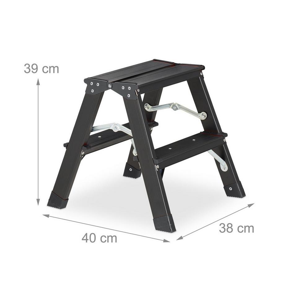 Northix  Escabeau pliant en aluminium 