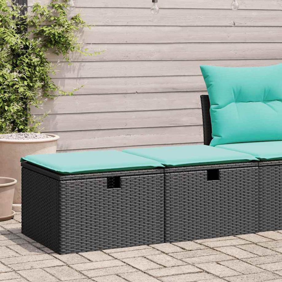 VidaXL set divano da giardino Polirattan  