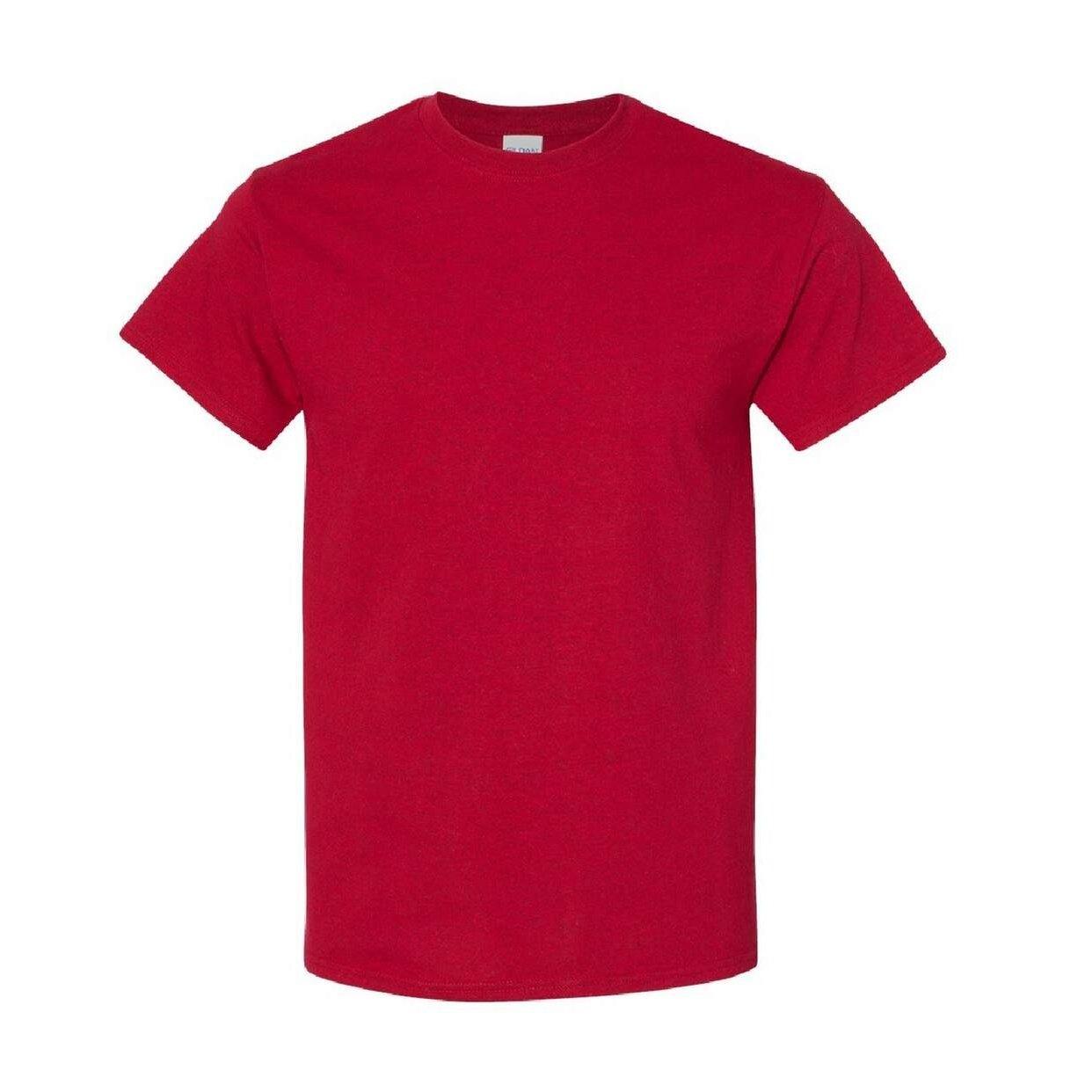 Image of Tshirt (5 Stückpackung) Herren Rot Bunt M