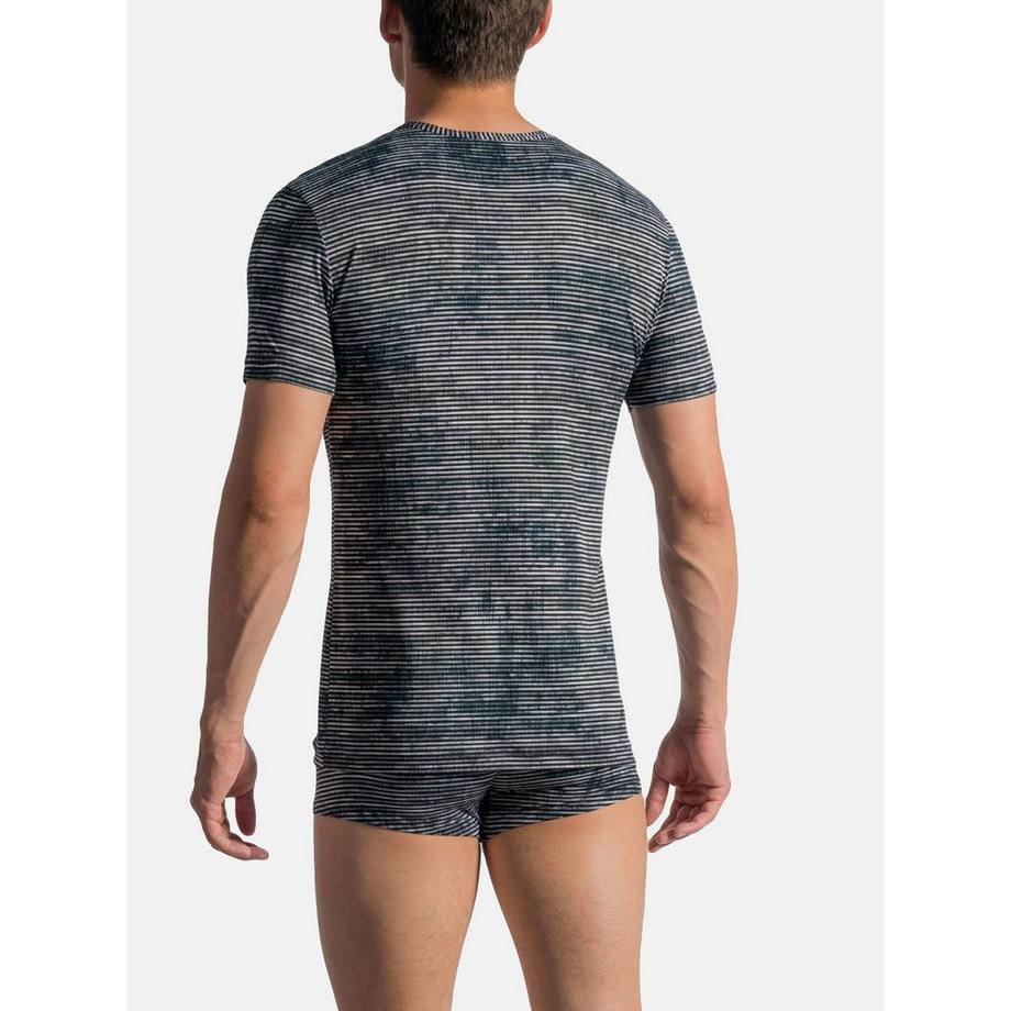 Olaf benz RED 1767 T-Shirt Manica Corta Scollo a V  