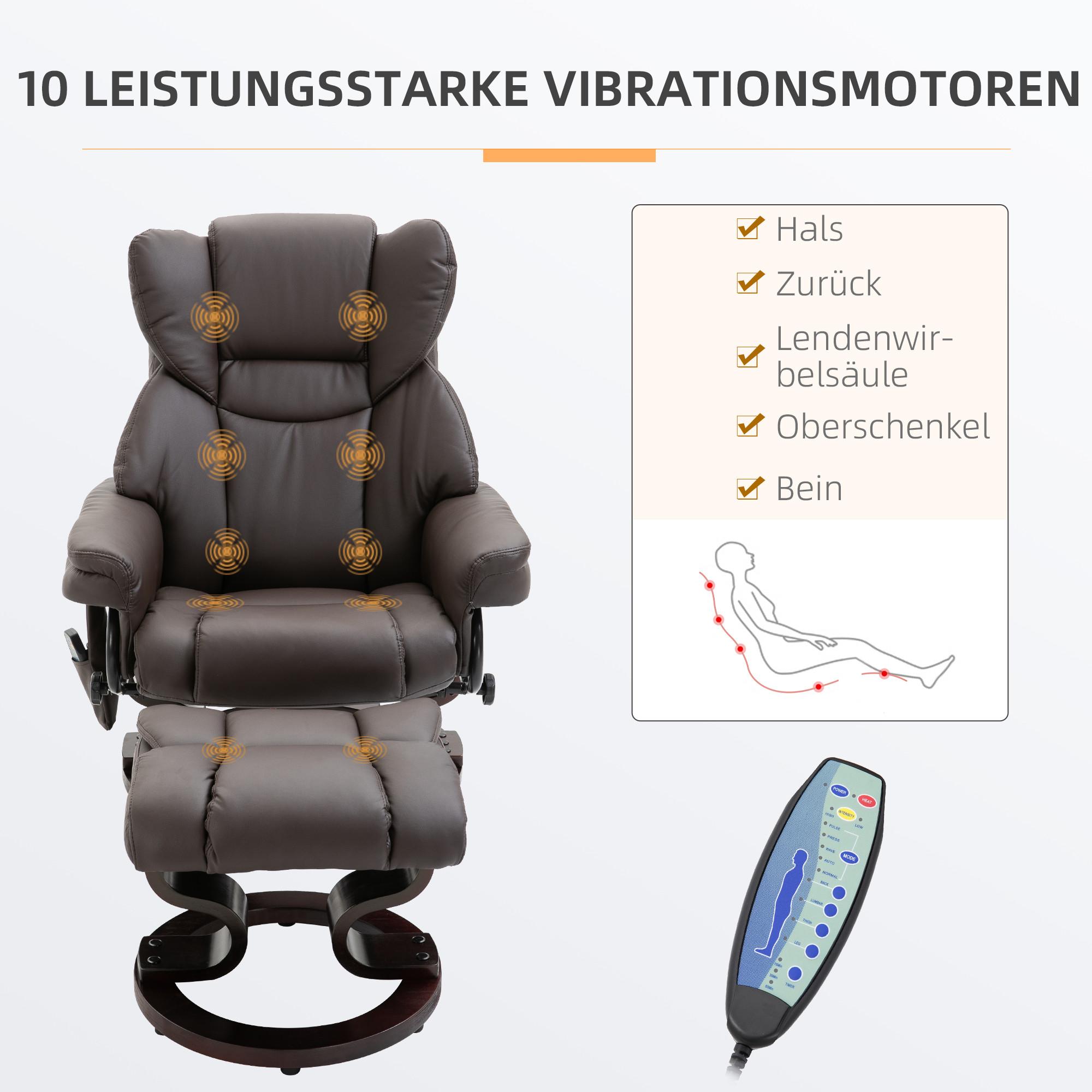 HOMCOM  Fauteuil de relaxation 