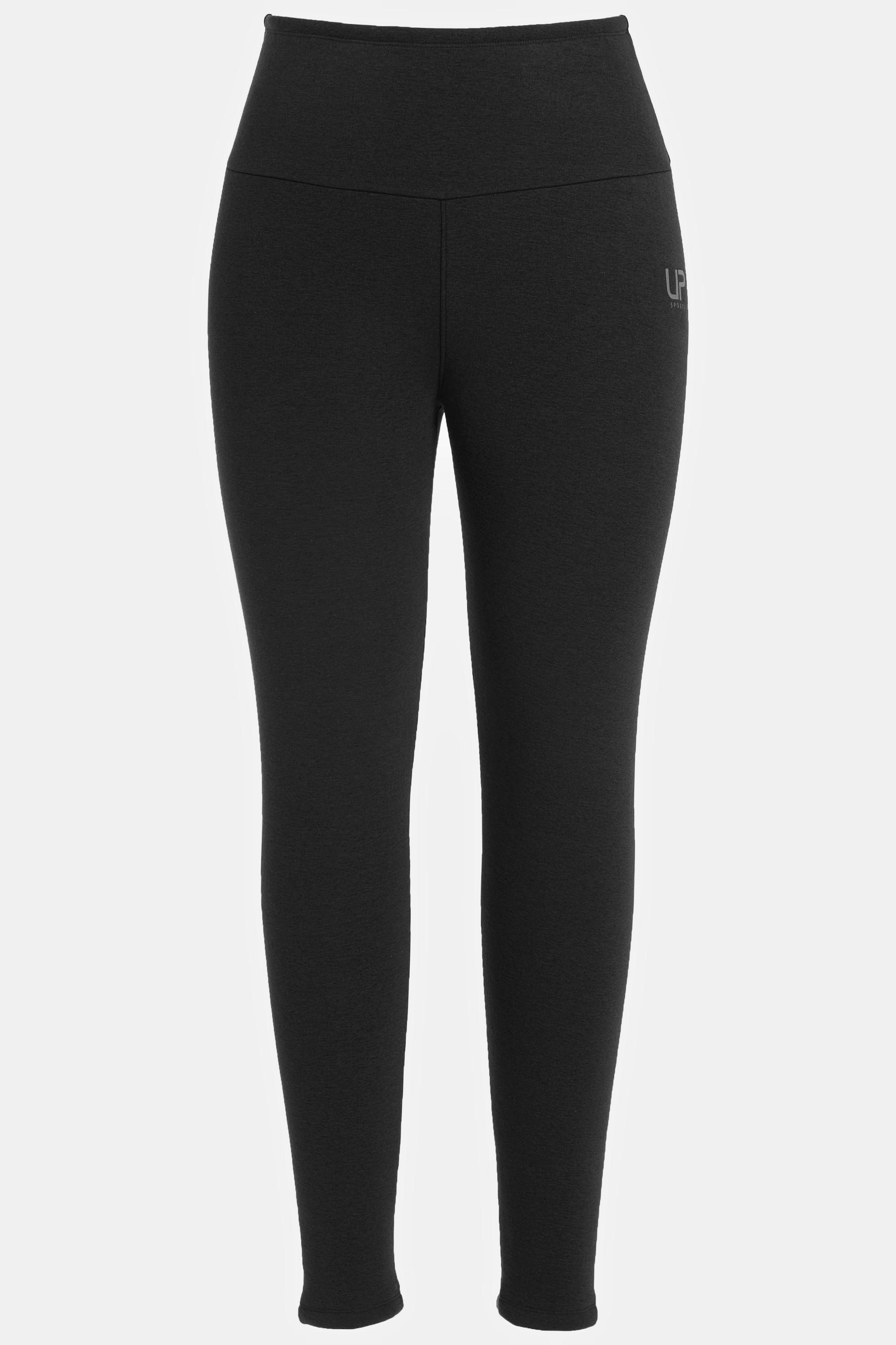 Ulla Popken  Legging taille haute bien chaud, avec doublure en fourrure d'imitation 