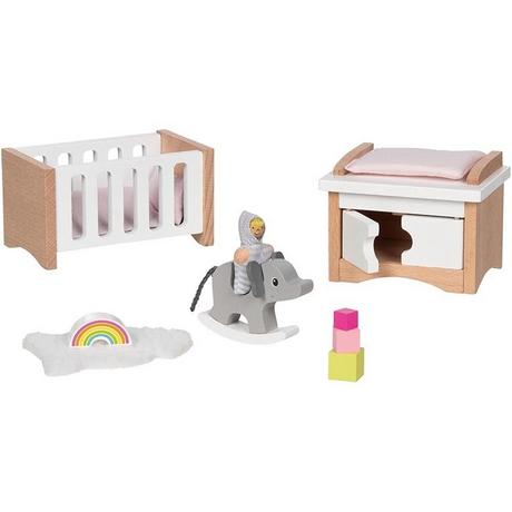 goki  Puppenwelt Puppenmöbel Babyzimmer 