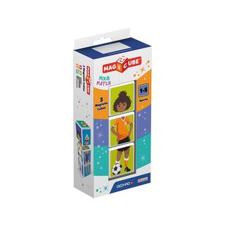 Geomag  111 SPORTS Magiccube Jo 3 Cubes, Mehrfarbig 