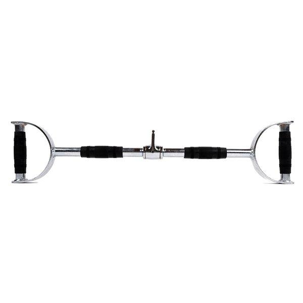 Image of Stahlstange Mit Griffen Für Das Ziehen An Einer Scheibe Unisex Grau ONE SIZE