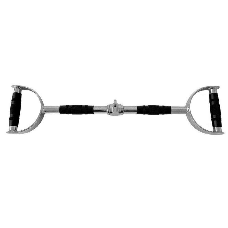 Stahlstange mit Griffen zum Ziehen an der Rolle GladiatorFit