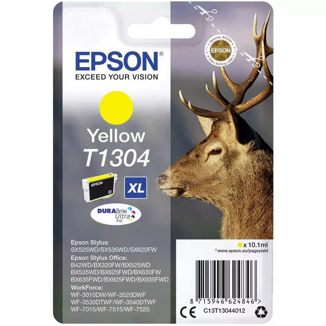 Epson – Tintenpatrone T1304, Gelb Bunt, One Size