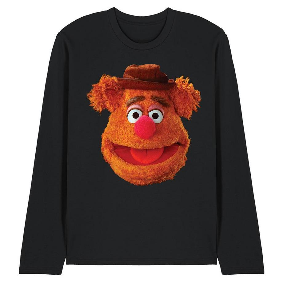 Maglietta L`orso Fozzie Viso Manica Lunga