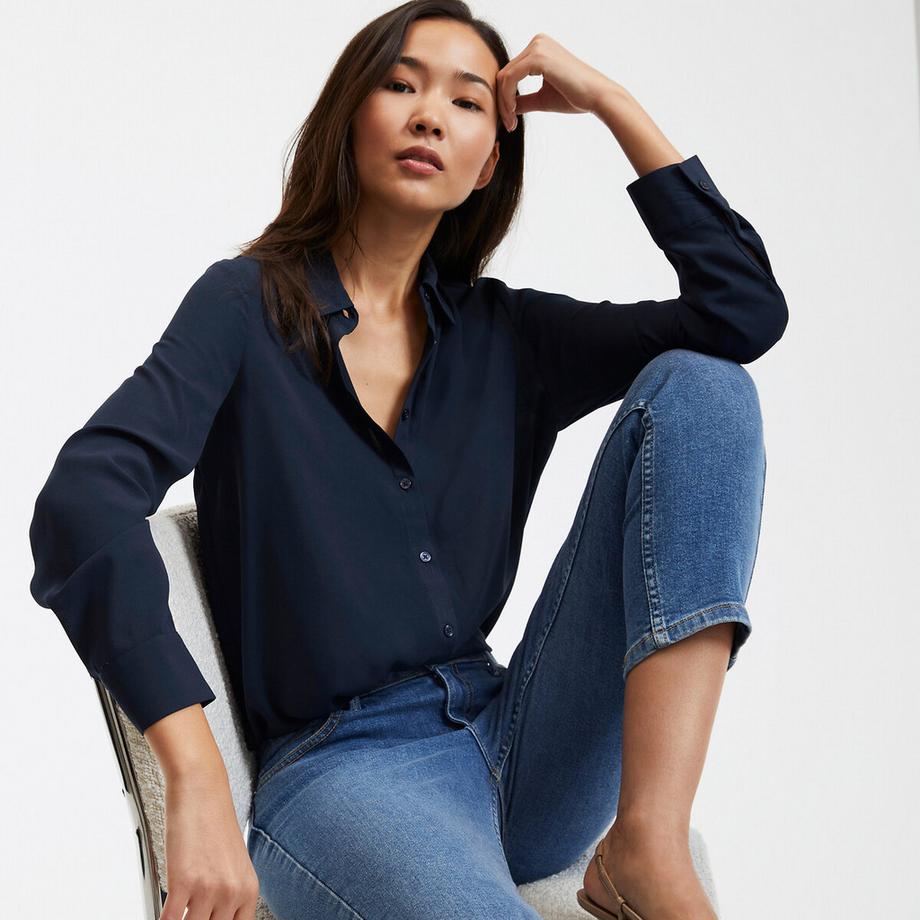 La Redoute Collections Langarm Bluse  