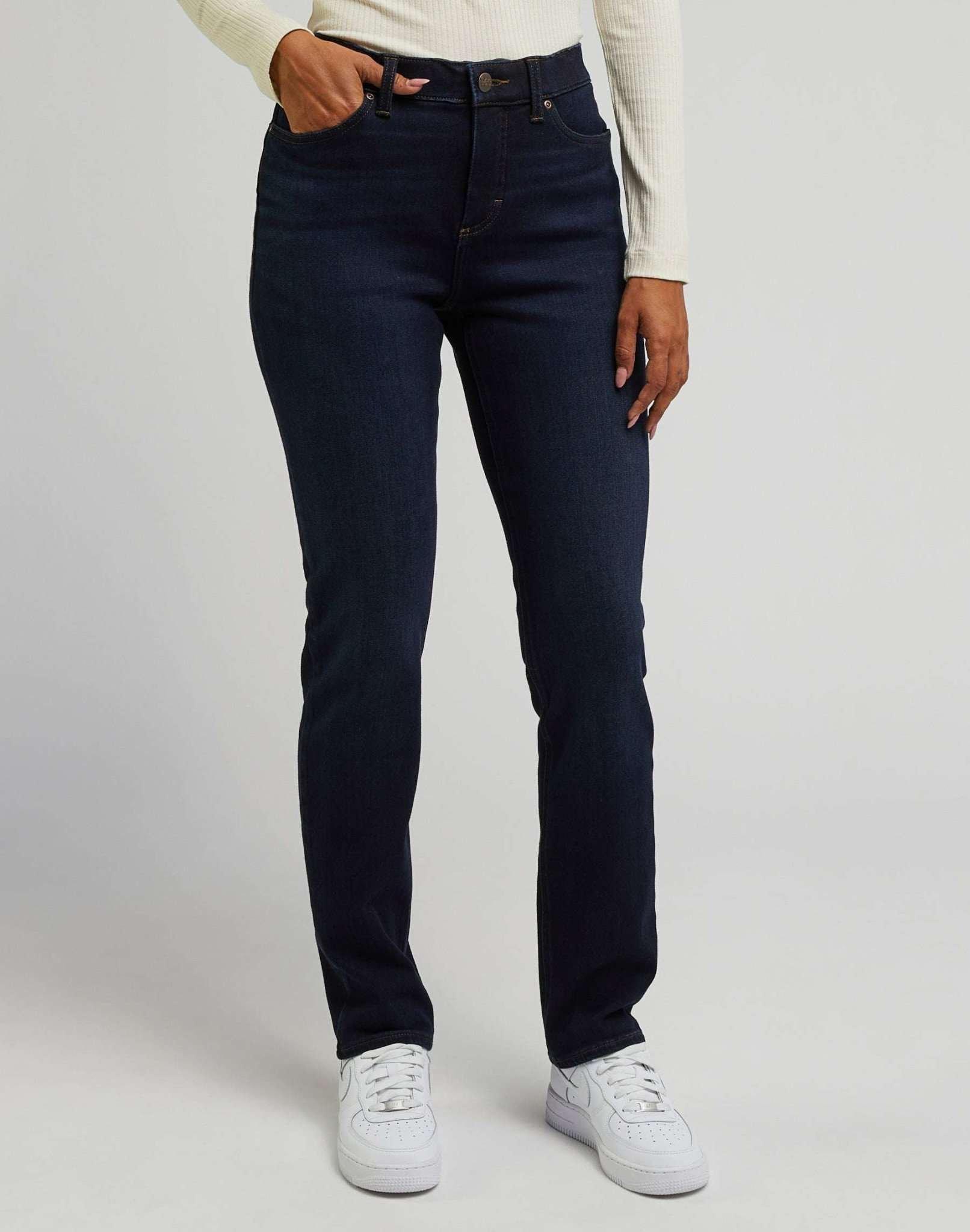 Image of Jeans Straight Leg Ulc Straight Damen Blau L33/W28