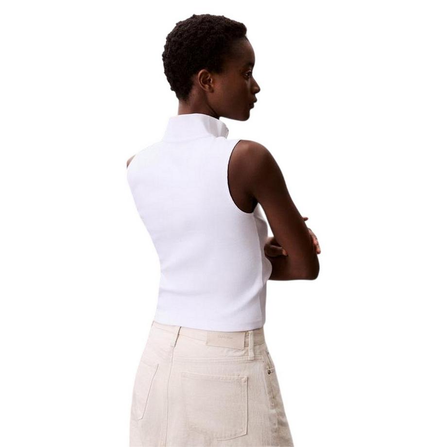 Calvin Klein  Ärmelloses Oberteil, Gerippt, Schmal, Ärmellos 