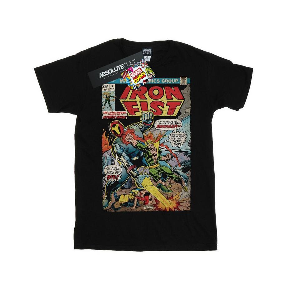 MARVEL Iron Fist T-Shirt Comic Cover  