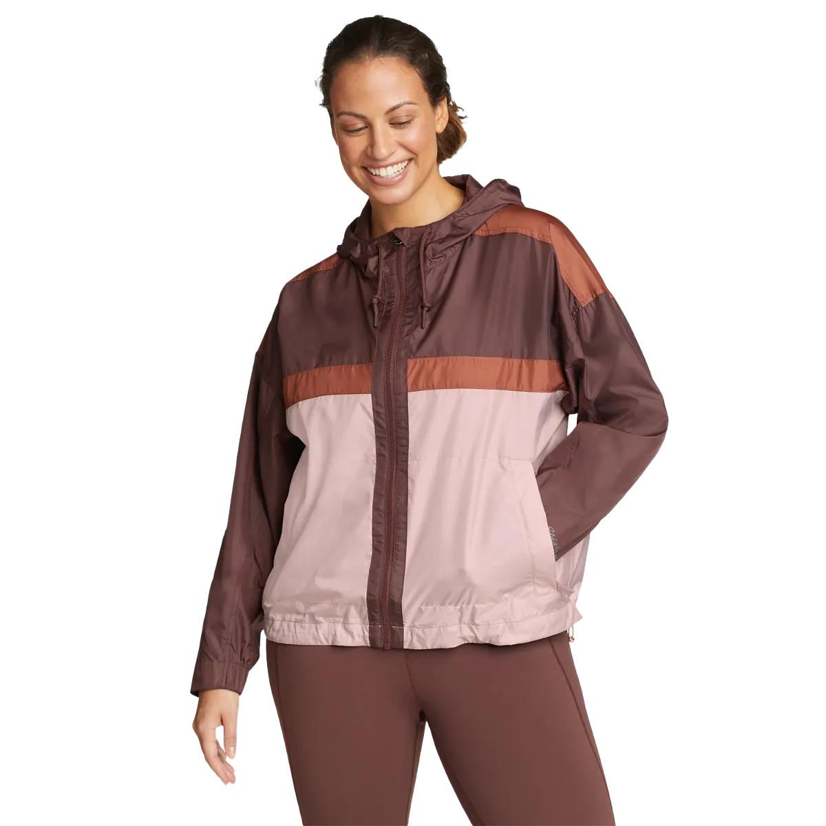 Image of Momentum Hoodie Mit Durchgehendem Reißverschluss Upf 50+ Unisex Dunkelrot XS