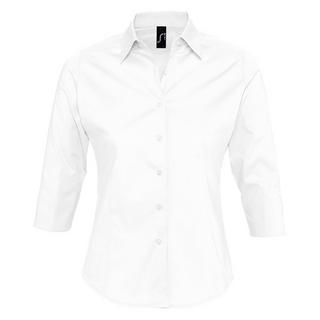 SOLS  Effect Bluse Arbeitsbluse, 34Ärmel 