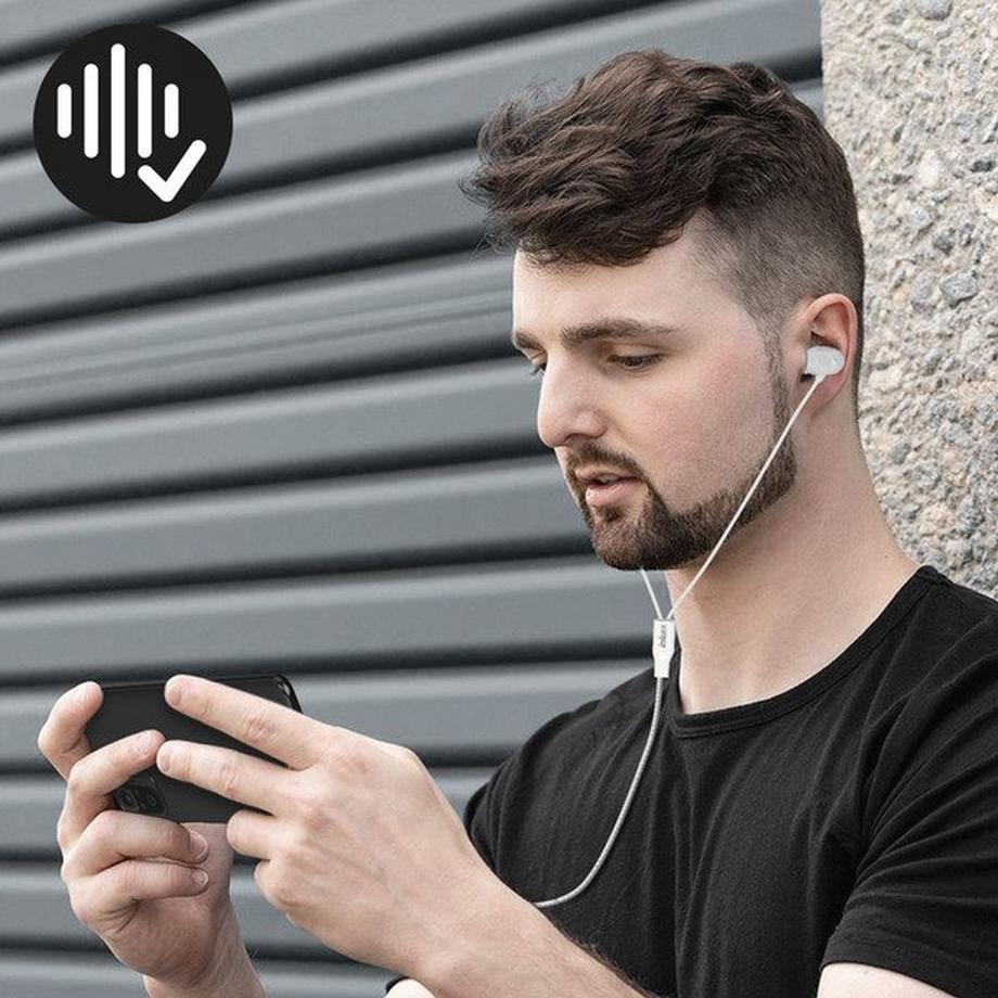 Avizar  Auricolari cablati USB-C Inkax bianco 