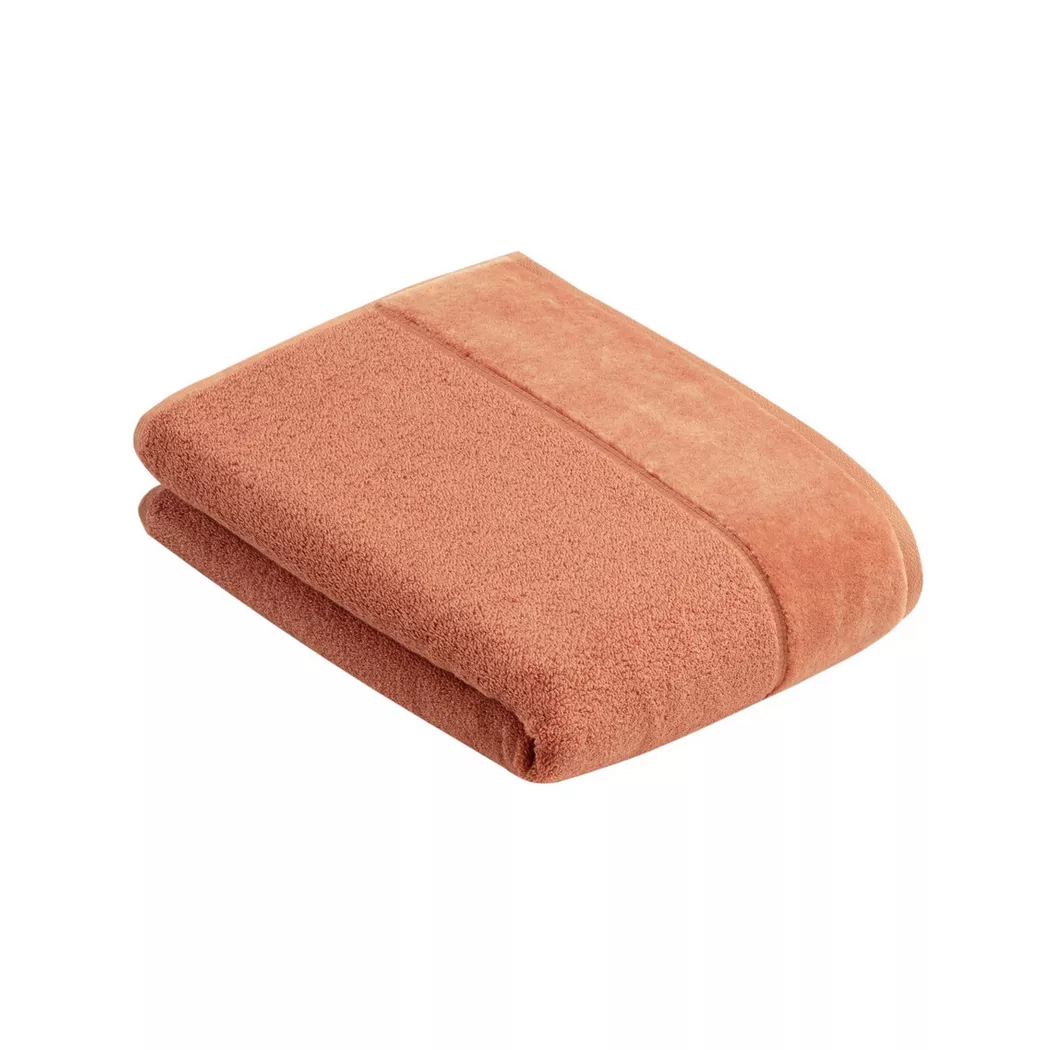 VOSSEN - Pure Serviette de douche, 67x140 cm, Cognac