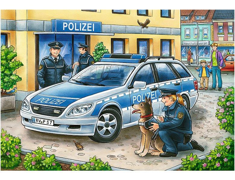 Ravensburger  Puzzle Polizei & Feuerwehr (2x12) 