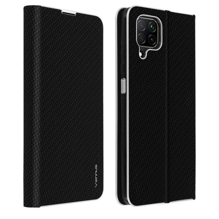 Avizar  Huawei P40 Lite Carbon Cover Schwarz 