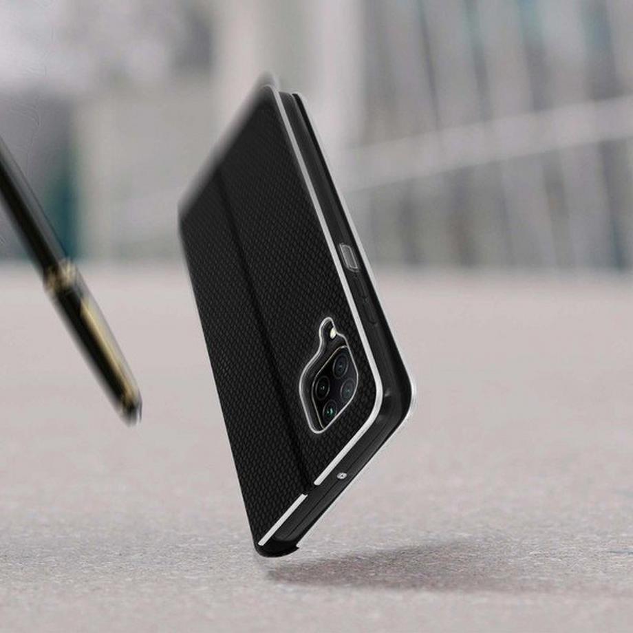 Avizar  Huawei P40 Lite Carbon Cover Schwarz 