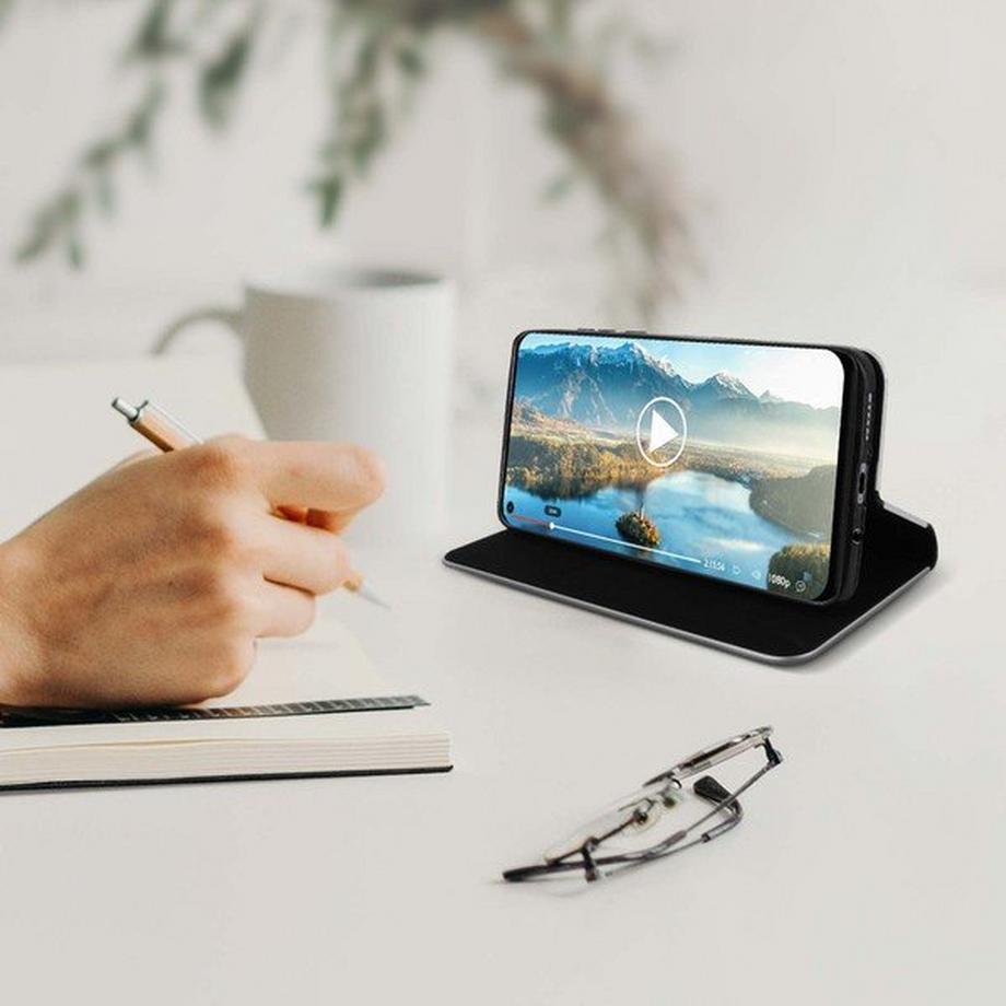 Avizar  Huawei P40 Lite Carbon Cover Schwarz 