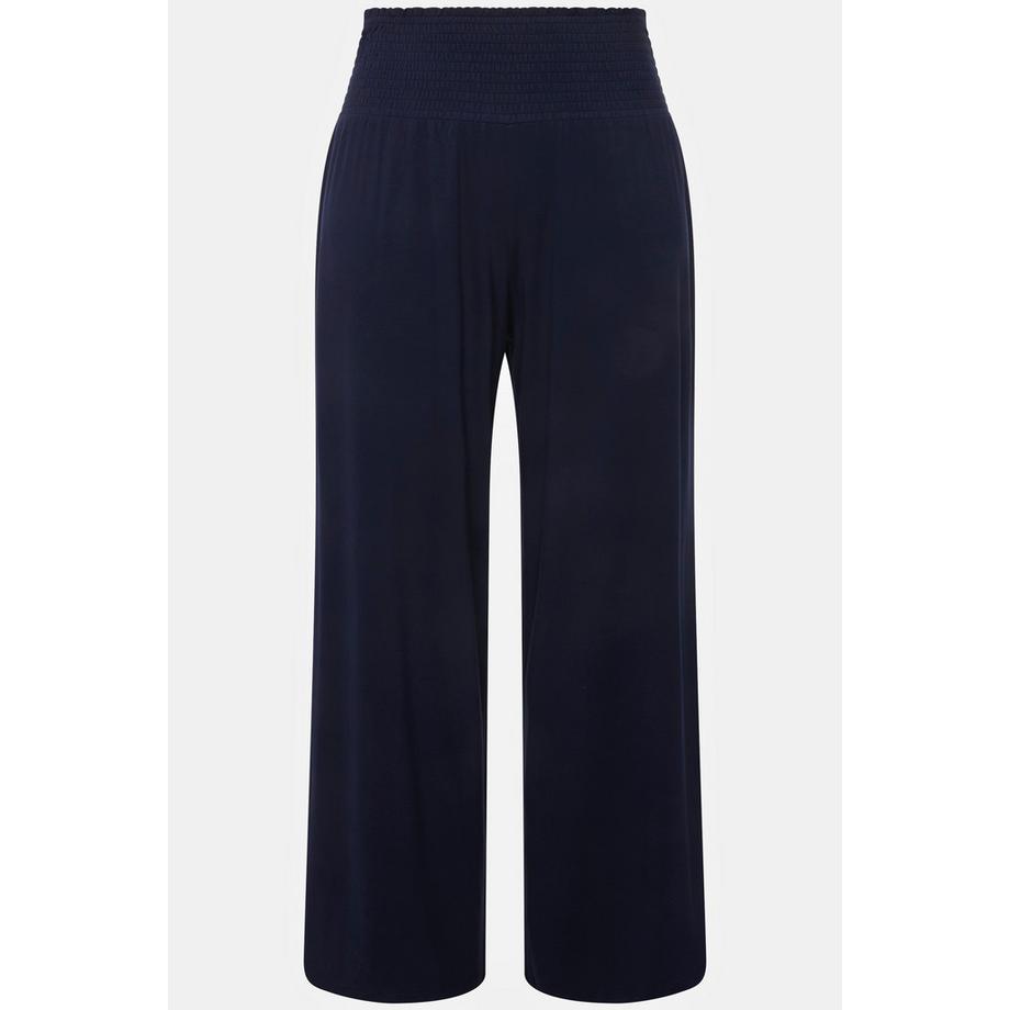 Ulla Popken Pantaloni Marlene Gamba Larga Vita Elastica  