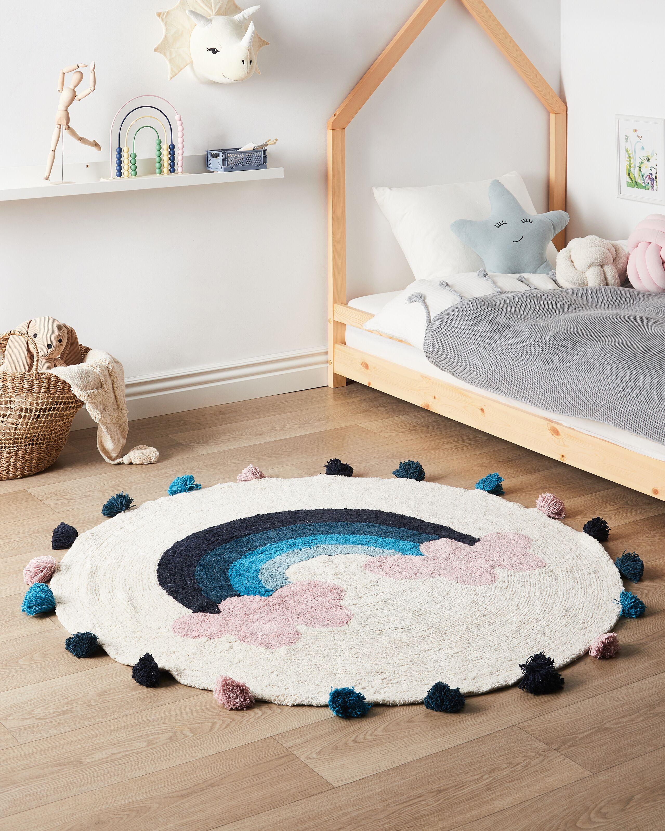 Beliani Tapis enfant en Coton Moderne GORISA  
