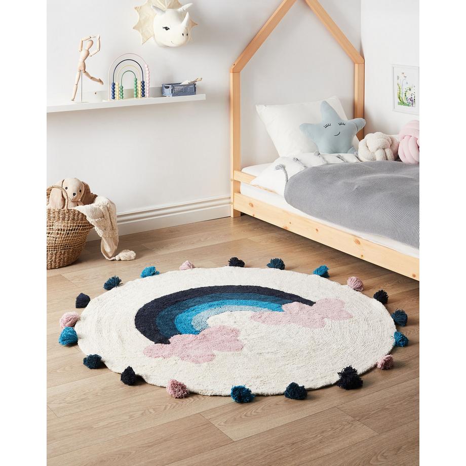 Beliani Tapis enfant en Coton Moderne GORISA  