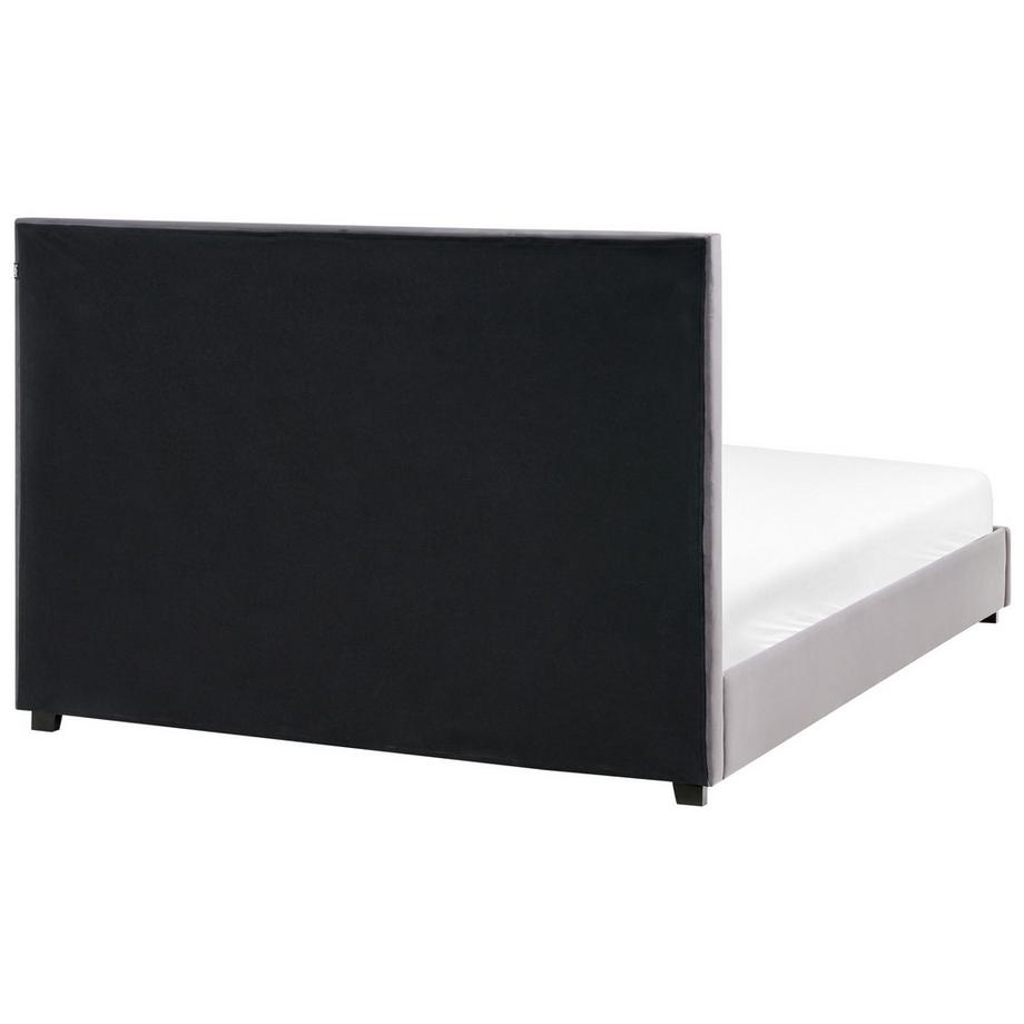 Beliani Letto en Velluto Moderno ROUEN  