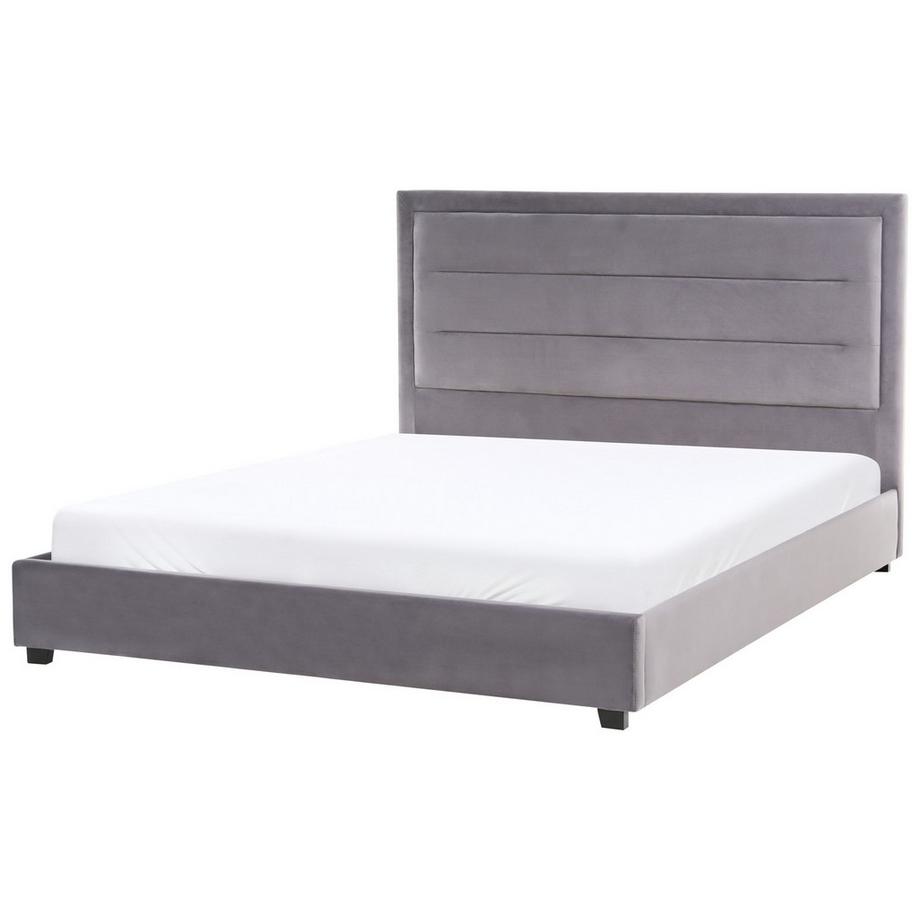 Beliani Letto en Velluto Moderno ROUEN  