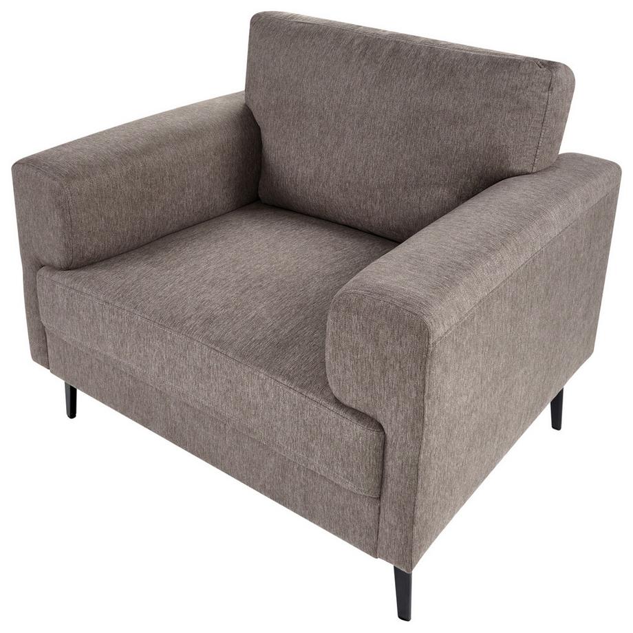 Beliani Sessel aus Stoff Industriell LOUSTO  